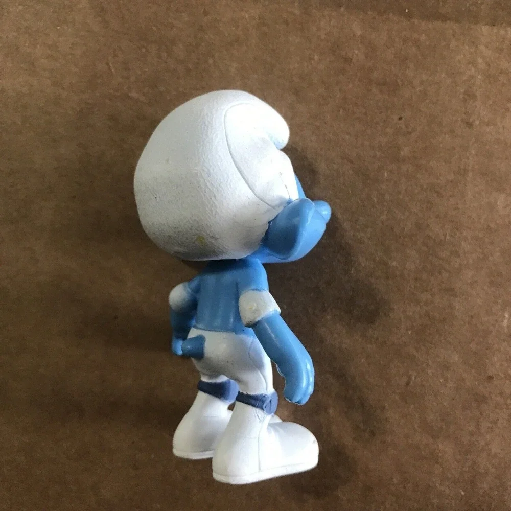 Panicky Smurf Collectible Figurine McDonalds Happy Meal Toy 2011 PEYO‎ PVC